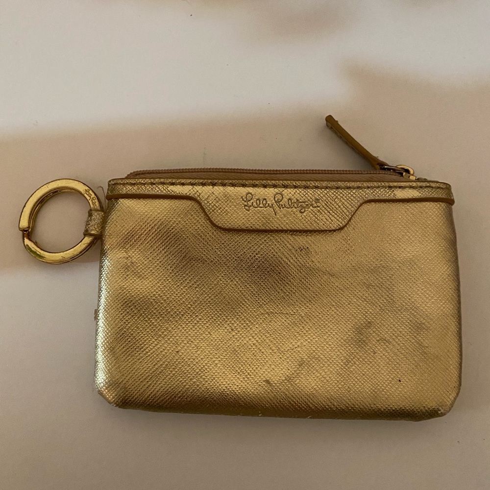 Lily Pulitzer keychain wallet